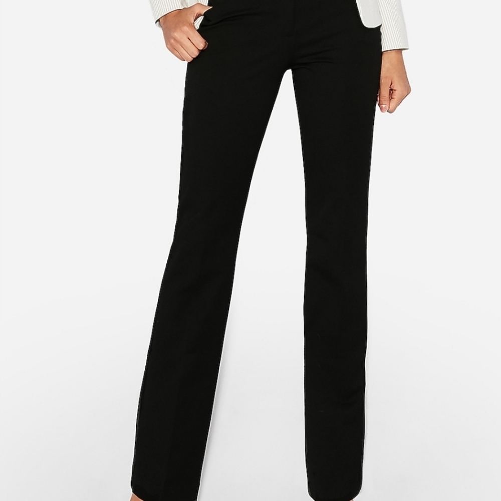 NWT Express Barely Boot Low Rise Editor Pants